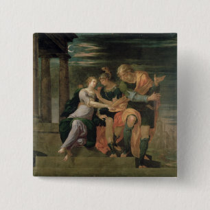 Die Sitzung von Theagenes und von Chariclea Button