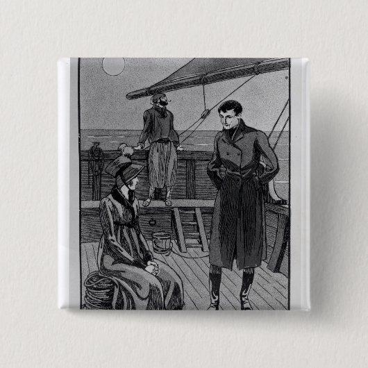 Die Sitzung zwischen Orso und Fräulein Nevil an Button (Vorderseite)