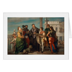 Die Sitzung zwischen Titian (1488-1576) und
