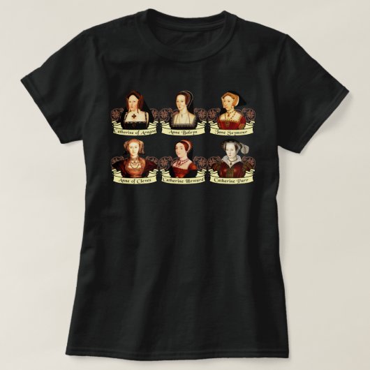 Die SIx-Ehefrauen von Henry VIII Classic T-Shirt (Design vorne)