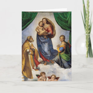 Die Sixtinische Madonna Raffael Karte