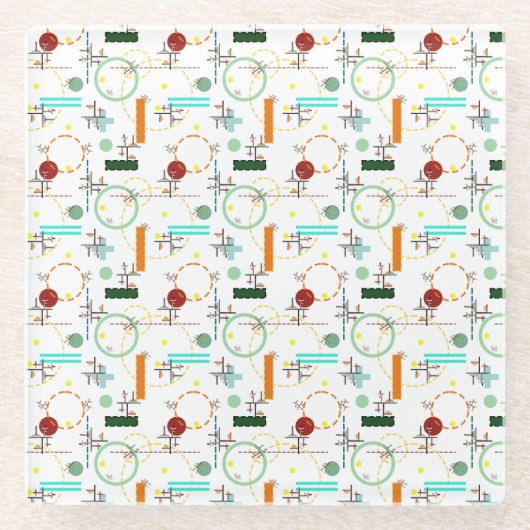 Die Skala Glasuntersetzer (Vorderseite)