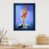 Die Skala liegt nicht bei Edward Runci Poster (Küche)