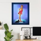 Die Skala liegt nicht bei Edward Runci Poster (Heimbüro)