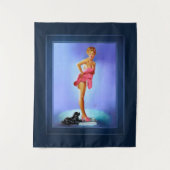 Die Skala liegt nicht bei Edward Runci Wandteppich (Vorderseite)