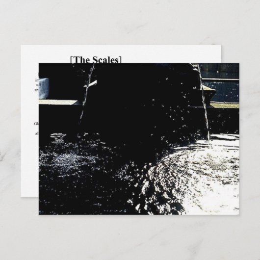 DIE SKALEN POSTKARTE (Vorne/Hinten)