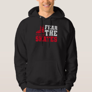 Die Skate fürchten sich vor einem Eishockeyteam Hoodie