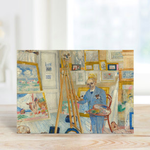 Die Skelettmalerei   James Ensor Karte