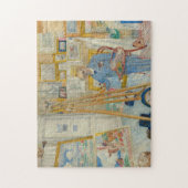 Die Skelettmalerei | James Ensor Puzzle (Vertikal)