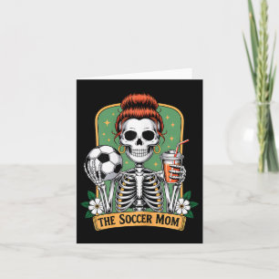 Die Skelettspielerkarte Skeletton Mama Proud Karte
