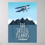 Die Skellig-Inseln Poster (Vorne)