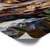 Die Skeptiker der Berge: Blick von Bigfoot Poster (Ecke)