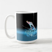 Die Ski-Pullover-Tasse Kaffeetasse (Links)