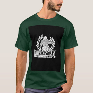 Die Skinhead-Grafik der Arbeitsklasse T-Shirt
