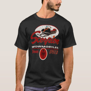 Die Skorpion-Dämon-Speed-Schneemobile T-Shirt