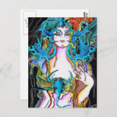 Die Skorpion Postkarte (Vorne/Hinten)