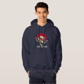 DIE SKULL KANN Fliegen Hoodie (Vorne ganz)