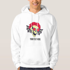 DIE SKULL KANN Fliegen Hoodie