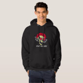 DIE SKULL KANN Fliegen Hoodie (Vorne ganz)
