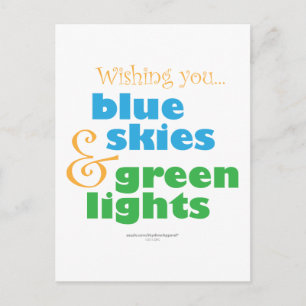 Die Skydivers wollen Postkarte