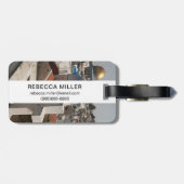 Die Skyline des alten Jerusalems Gepäckanhänger (Rückseite horizontal)