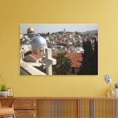 Die Skyline des alten Jerusalems Leinwanddruck (Insitu (Wohnzimmer))