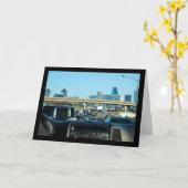 Die Skyline jagen Karte (Gelbe Blume)