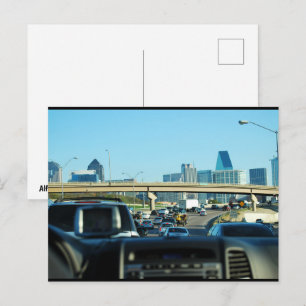 Die Skyline jagen Postkarte