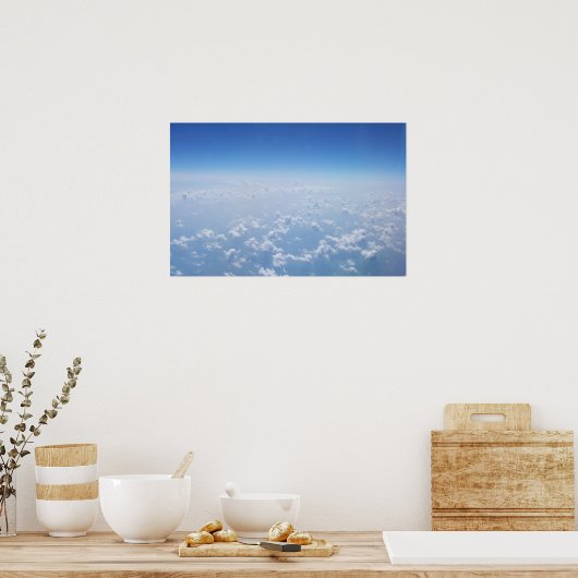 Die Skyline Poster (Küche)