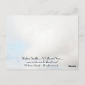 Die Skyline Seattle............................... Postkarte (Rückseite)