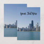 Die Skyline von Chicago (Vorne/Hinten)