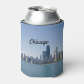 Die Skyline von Chicago Dosenkühler (Kanne Vorderseite)