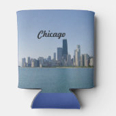 Die Skyline von Chicago Dosenkühler (Rückseite)