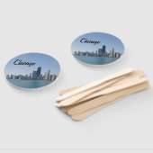 Die Skyline von Chicago Fächer (Non-assembled)