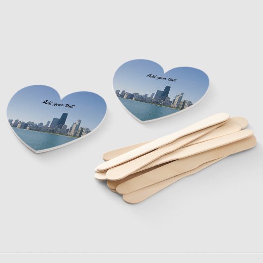 Die Skyline von Chicago Fächer (Non-assembled)