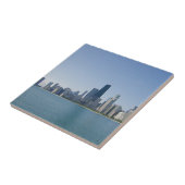 Die Skyline von Chicago Fliese (Seite)