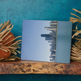 Die Skyline von Chicago Fotoplatte