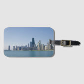 Die Skyline von Chicago Gepäckanhänger (Vorderseite (Horizontal))