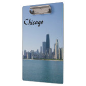Die Skyline von Chicago Klemmbrett (Links)