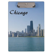 Die Skyline von Chicago Klemmbrett (Vorderseite)