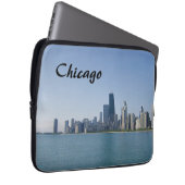 Die Skyline von Chicago Laptopschutzhülle (Vorne Rechts)