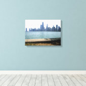 Die Skyline von Chicago Leinwanddruck (Insitu (Holzboden))