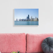 Die Skyline von Chicago Leinwanddruck (Insitu (Wohnzimmer))