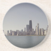Die Skyline von Chicago mit dem San Telmo-Filter Getränkeuntersetzer (Vorne)