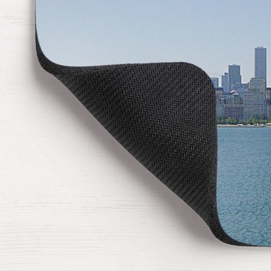 Die Skyline von Chicago Mousepad (Ecke)