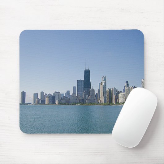 Die Skyline von Chicago Mousepad (Mit Mouse)