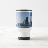 Die Skyline von Chicago Reisebecher (Mittel)