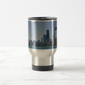 Die Skyline von Chicago Reisebecher (Mittel)