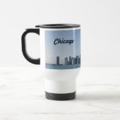 Die Skyline von Chicago Reisebecher (Links)