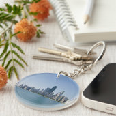 Die Skyline von Chicago Schlüsselanhänger (Vorderseite rechts)